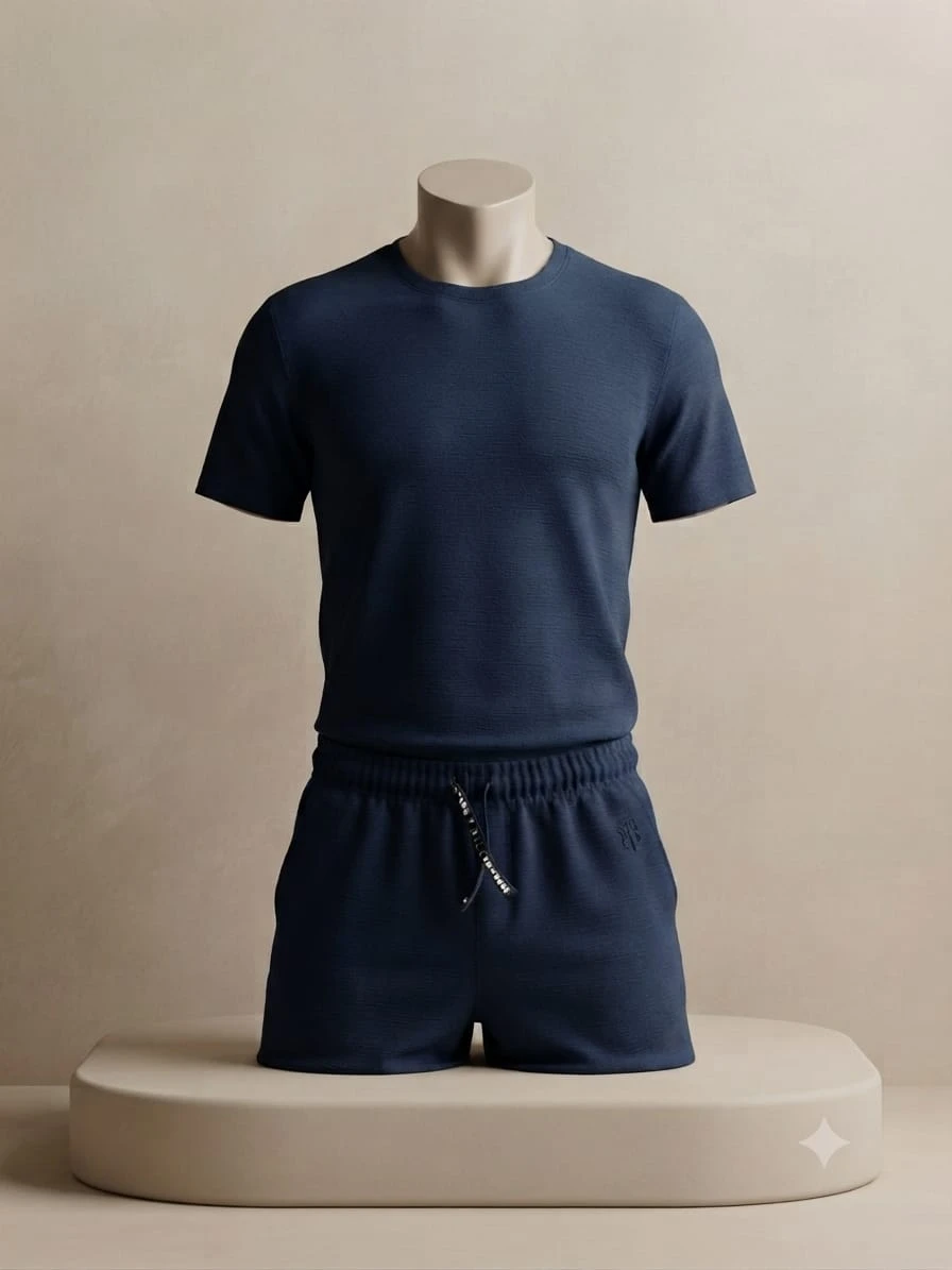 Ensemble homme Bill Tornade Paris – T-shirt + short – XXL – Neuf avec étiquette